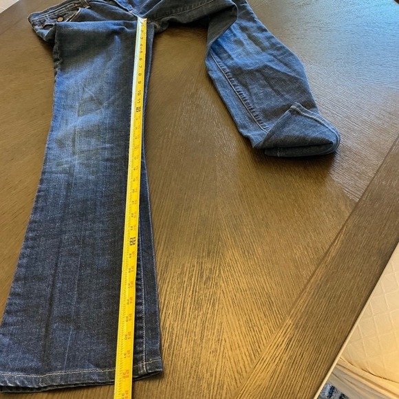 Citizens of Humanity 2000s Kelly Vintage Jeans Blue Low Rise Flap Pocket Size 28 - Picture 5 of 16